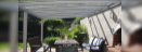 Terrassenüberdachung mit Glaseindeckung